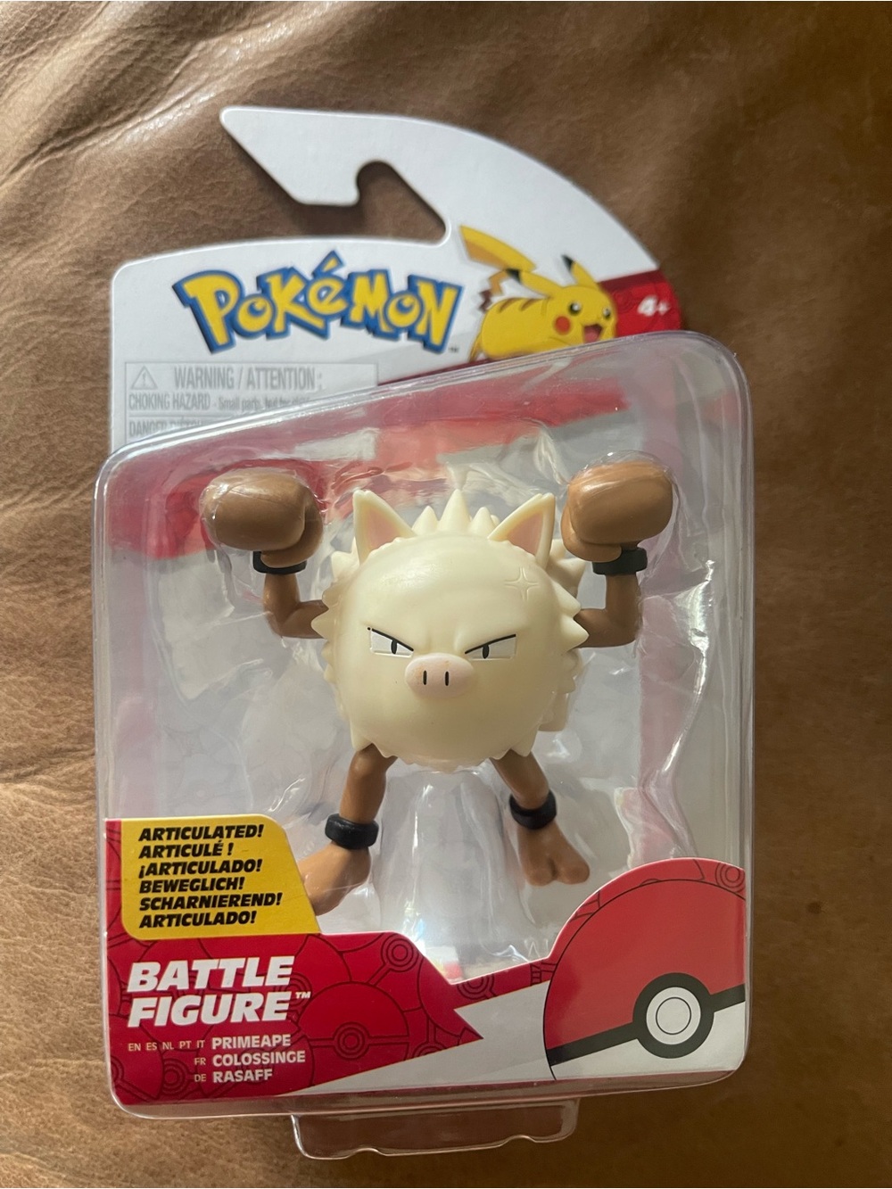 Pokémon Battle Figure Primeape Articulated, Jazwares